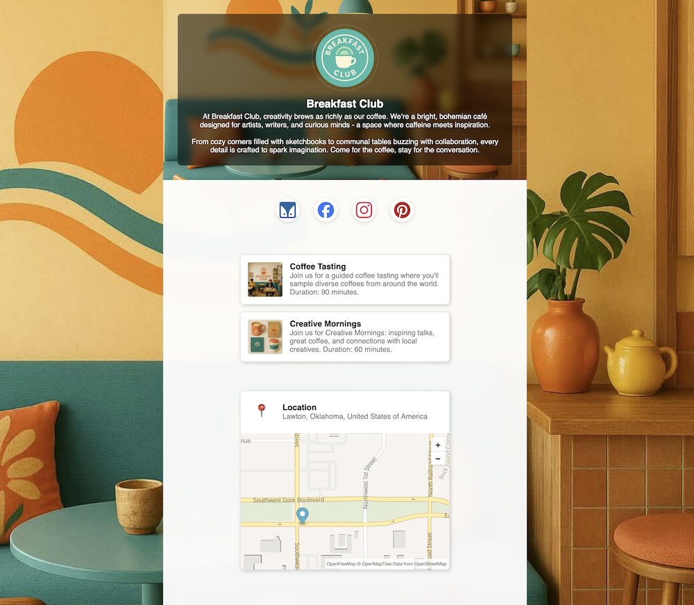 Desktop Homepage Preview