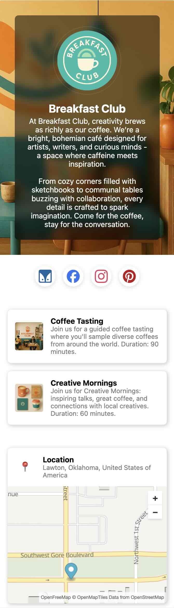 Mobile Homepage Preview